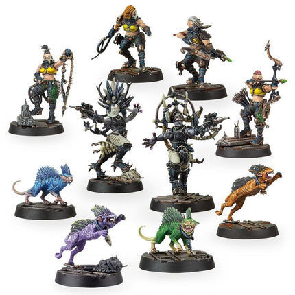 Dit is een foto van het spel Escher Death Maidens & Wyld Runners - Necromunda te koop bij Speldorado Spellenwinkel Delft