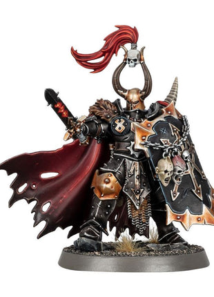 Dit is een afbeelding van het miniatuur Exalted Hero Of Chaos - Slaves to Darkness voor het spel Warhammer, te koop bij Tabletop Miniature Wargames spellenwinkel Speldorado in delft