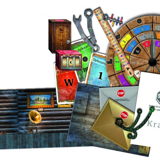 Dit is een foto van het spel Terug Naar De Verlaten Hut - Exit te koop bij Speldorado Spellenwinkel Delft