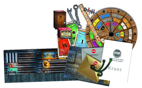 Dit is een foto van het spel Terug Naar De Verlaten Hut - Exit te koop bij Speldorado Spellenwinkel Delft