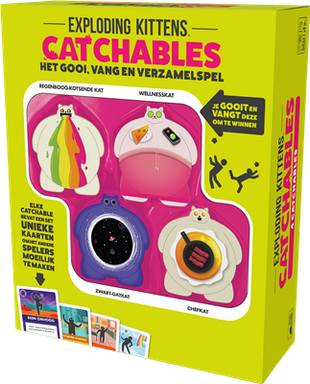Catchables Core Set - Exploding Kittens – strategisch bordspel – 2 tot 4 spelers