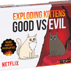 Dit is een foto van het spel Exploding Kittens Good VS Evil  NL te koop bij Speldorado Spellenwinkel Delft