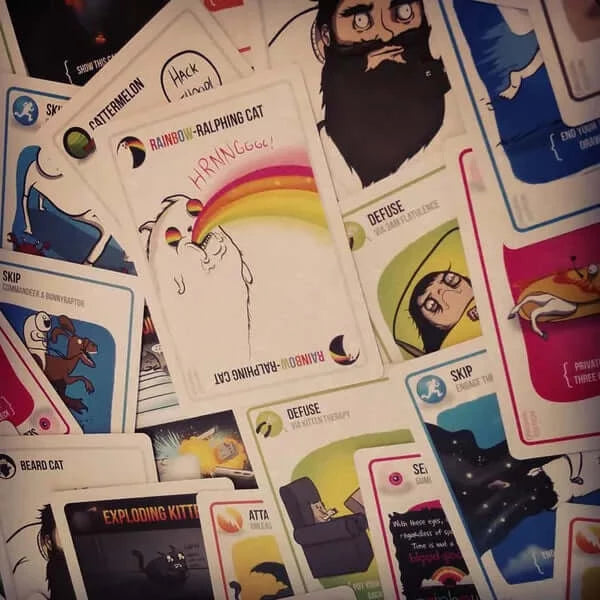 Dit is een foto van het spel Exploding Kittens Original Edition EN te koop bij Speldorado Spellenwinkel Delft