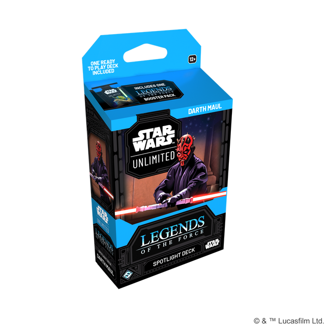 Legends of the Force Deck Maul - Star Wars Unlimited