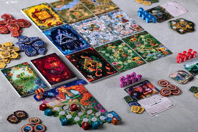 Dit is een foto van het spel Fabled The Spirit Lands - EN te koop bij Speldorado Spellenwinkel Delft