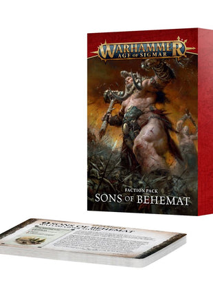 Dit is een afbeelding van het miniatuur Faction Pack - Sons Of Behemat (Eng) voor het spel Warhammer, te koop bij Tabletop Miniature Wargames spellenwinkel Speldorado in delft