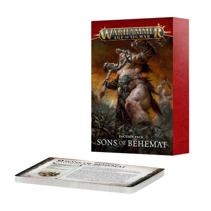 Faction Pack sons Of Behemat (Eng) - Age of Sigmar