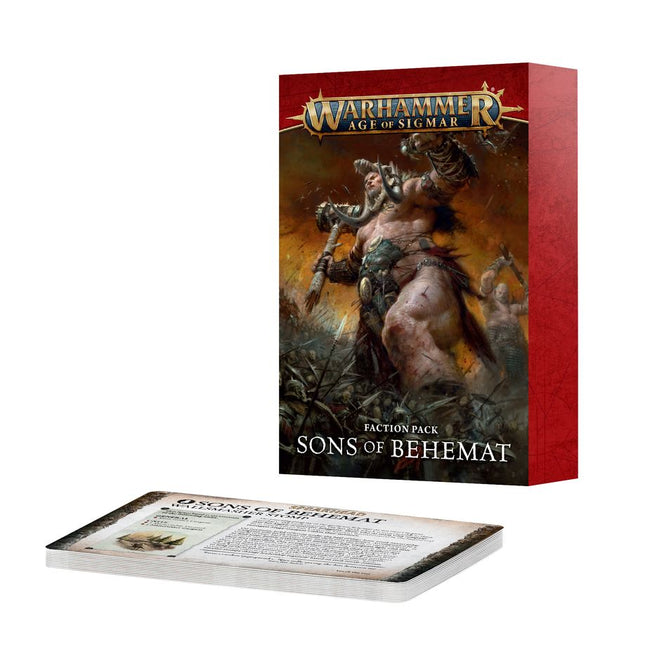 Faction Pack sons Of Behemat (Eng) - Age of Sigmar