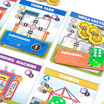 Foto van Fantastic Factories - Manufactions Expansion spel