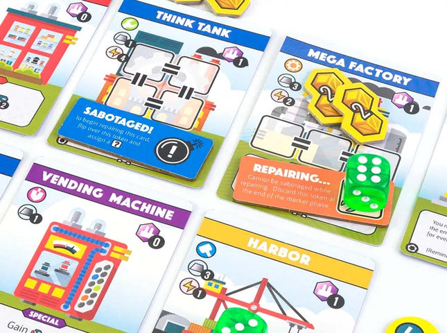 Foto van Fantastic Factories - Manufactions Expansion spel