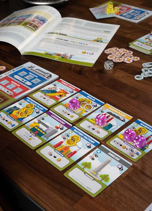 Dit is een foto van het spel Fantastic Factories te koop bij Speldorado Spellenwinkel Delft