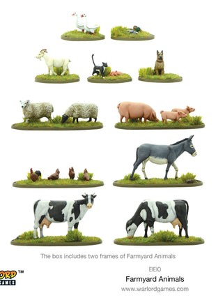 Dit is een foto van het spel Scenery  - Farmyard Animals te koop bij Speldorado Spellenwinkel Delft