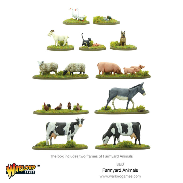 Dit is een foto van het spel Scenery  - Farmyard Animals te koop bij Speldorado Spellenwinkel Delft