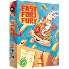 Dit is een foto van het spel Fast Food Fury - NL - EN te koop bij Speldorado Spellenwinkel Delft