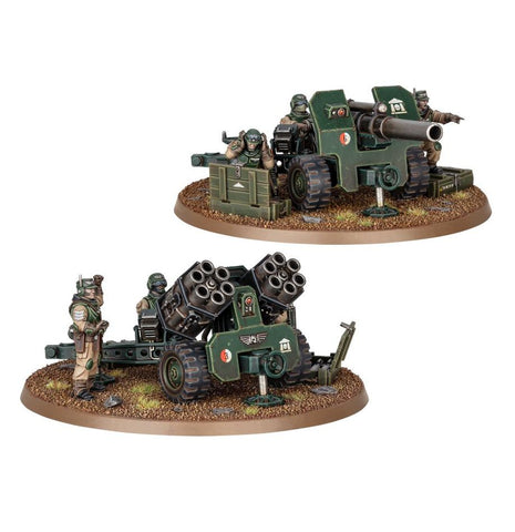 Dit is een afbeelding van het miniatuur Field Ordnance Battery - Astra Militarum voor het spel Warhammer, te koop bij Tabletop Miniature Wargames spellenwinkel Speldorado in delft