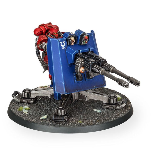 Dit is een afbeelding van het miniatuur Firestrike Servo-Turret - Space Marines voor het spel Warhammer, te koop bij Tabletop Miniature Wargames spellenwinkel Speldorado in delft