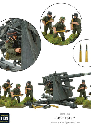 Dit is een foto van het spel German Heer 8.8cm Flak 37 te koop bij Speldorado Spellenwinkel Delft