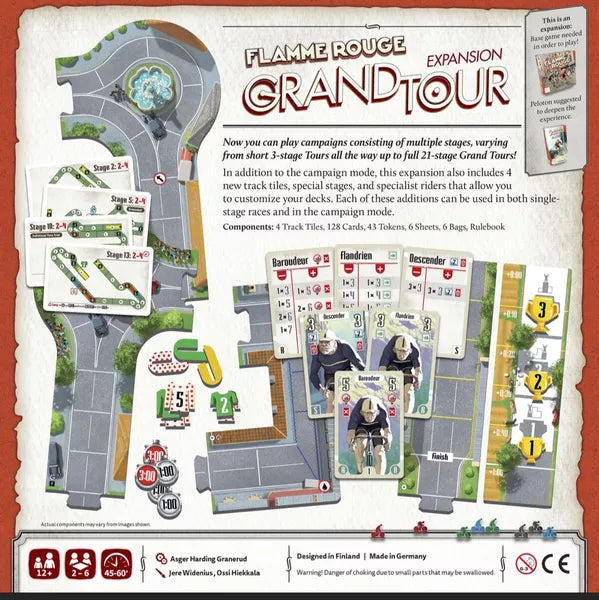 Grand Tour Expansion - Flamme Rouge