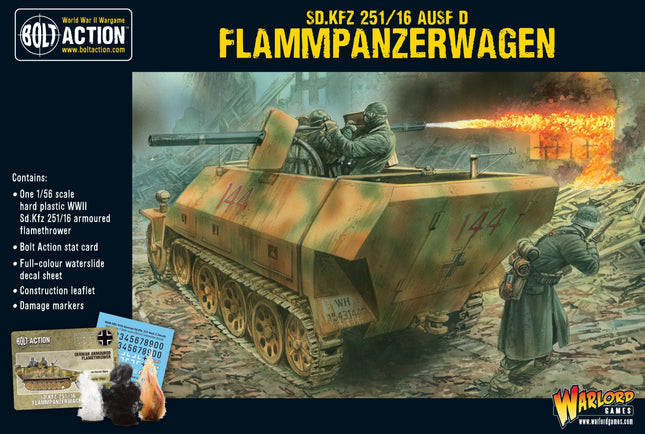 Sd.Kfz 251/16 Ausf D Flammpanzerwagen Half Track