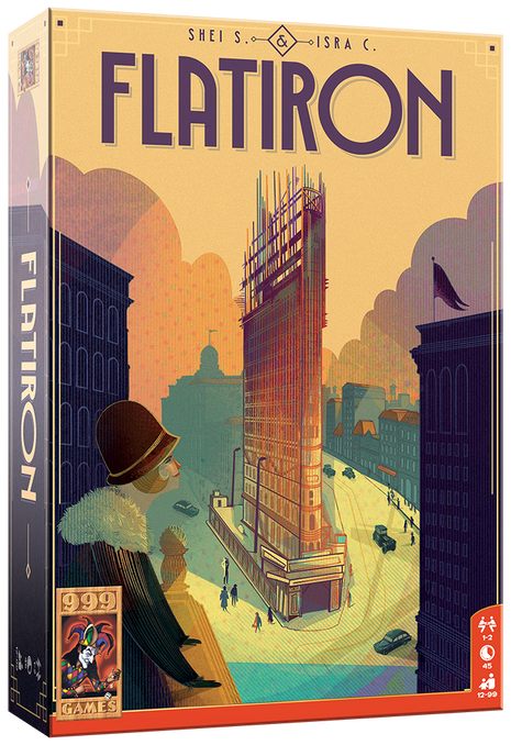 Flatiron – strategisch bordspel – 1 tot 2 spelers
