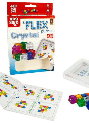 Dit is een foto van het spel FLEX puzzler crystal te koop bij Speldorado Spellenwinkel Delft
