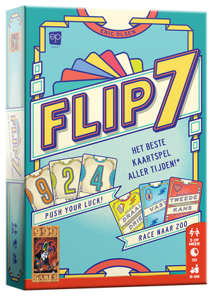 Flip 7 – gezellig kaartspel – 2 tot 4 spelers