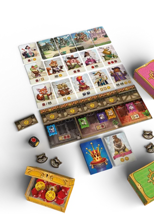 Dit is een foto van het spel For a Crown te koop bij Speldorado Spellenwinkel Delft