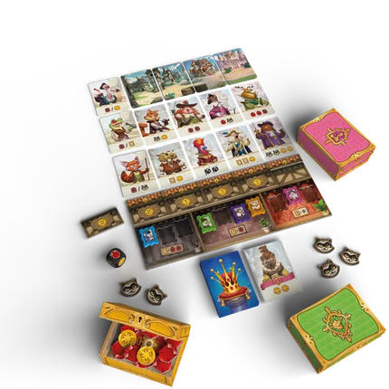 Dit is een foto van het spel For a Crown te koop bij Speldorado Spellenwinkel Delft
