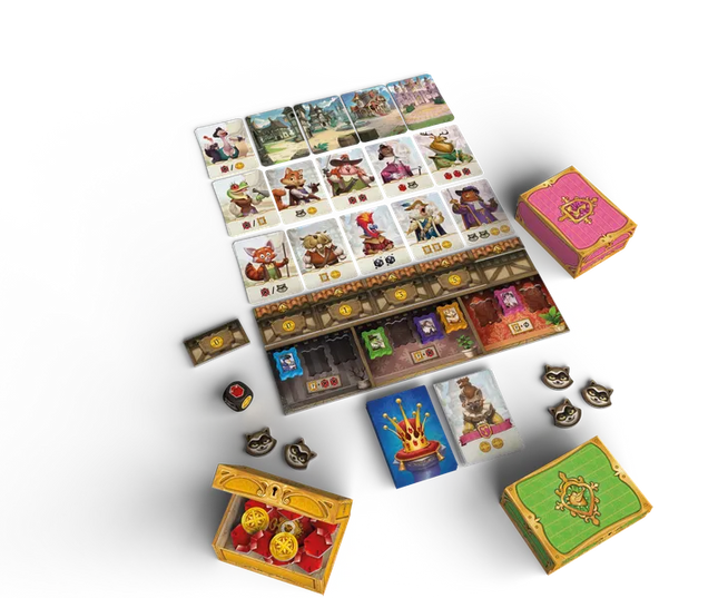 Dit is een foto van het spel For a Crown te koop bij Speldorado Spellenwinkel Delft