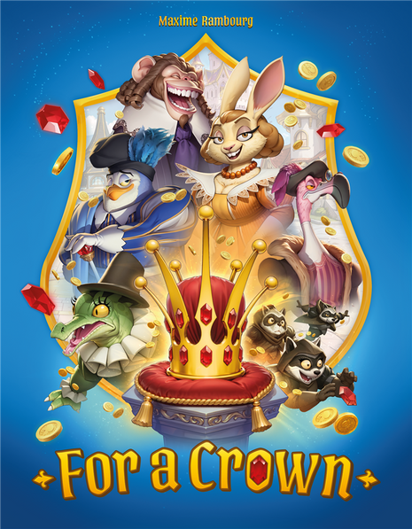 For a Crown – gezellig bordspel – 3 tot 5 spelers