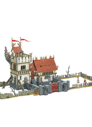 Dit is een afbeelding van het miniatuur Fortified Manor Of The Empire - Old World voor het spel Warhammer, te koop bij Tabletop Miniature Wargames spellenwinkel Speldorado in delft