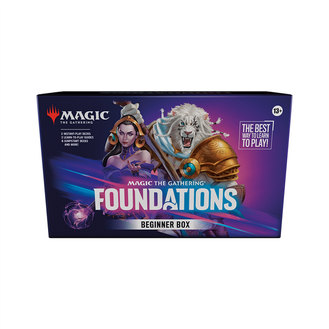 Dit is een foto van het spel Foundations Beginner Box- Magic the Gathering te koop bij Speldorado Spellenwinkel Delft