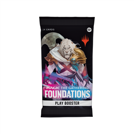 Dit is een foto van het spel Foundations Play booster - Magic the Gathering te koop bij Speldorado Spellenwinkel Delft