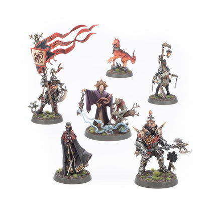 Dit is een foto van het spel Freeguild Command Corps - Cities of Sigmar te koop bij Speldorado Spellenwinkel Delft