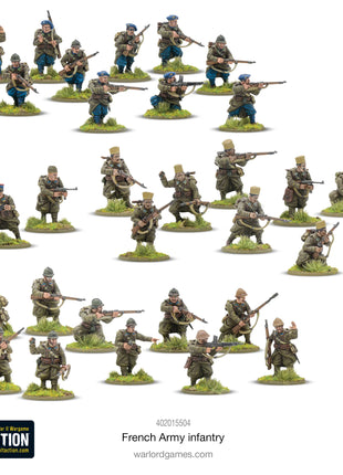 Dit is een foto van het spel French Army Infantry te koop bij Speldorado Spellenwinkel Delft