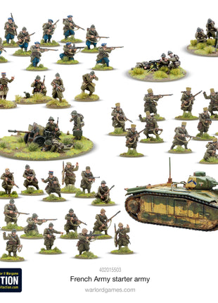 Dit is een foto van het spel French Army Starter Army te koop bij Speldorado Spellenwinkel Delft