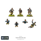 French Army Tank Crew voor Bolt Action - fransen vehicle schaal 1:58 miniatuur