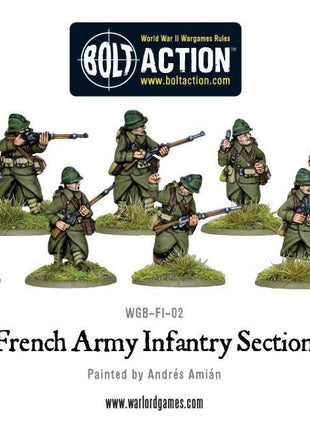 Dit is een foto van het spel French Army Infantry Section te koop bij Speldorado Spellenwinkel Delft