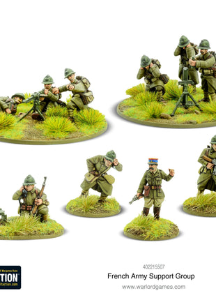 Dit is een foto van het spel French Army Support Group te koop bij Speldorado Spellenwinkel Delft