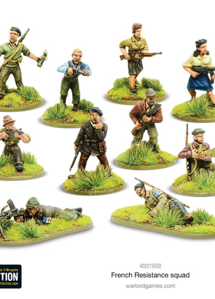 Dit is een foto van het spel French Resistance Squad te koop bij Speldorado Spellenwinkel Delft