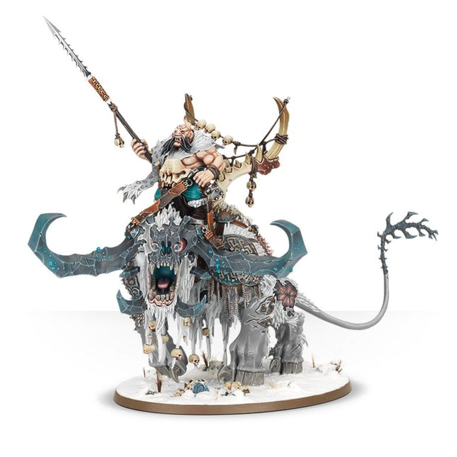 Frostlord On Stonehorn - Ogur Mawtribes
