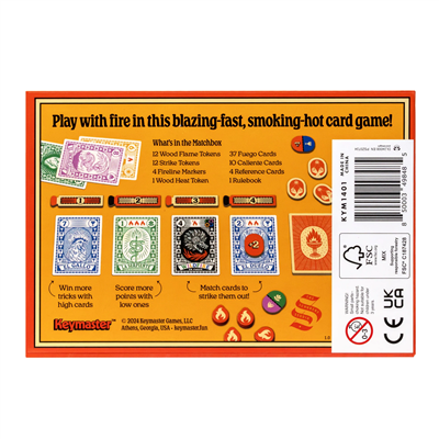 Dit is een foto van het spel Fuego A Trick Taking Game te koop bij Speldorado Spellenwinkel Delft