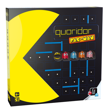 Quoridor Pacman – strategisch bordspel – 2 spelers