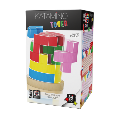 Katamino Tower – strategisch bordspel – 2 tot 4 spelers
