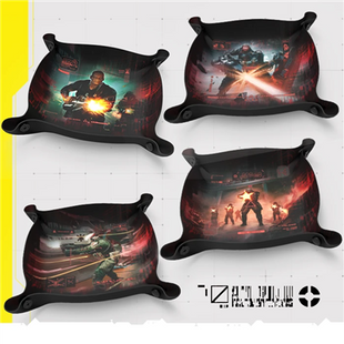 Cyberpunk 2077 Dice Tray Set – strategisch bordspel – 1 tot 4 spelers