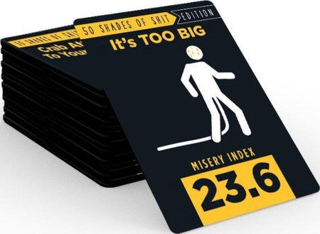 Dit is een foto van het spel Shit Happens - 50 Shades of Shit te koop bij Speldorado Spellenwinkel Delft