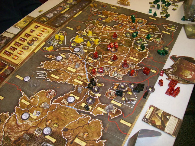 Dit is een foto van het spel Game of Thrones Board Game Second Edition ENG EN te koop bij Speldorado Spellenwinkel Delft