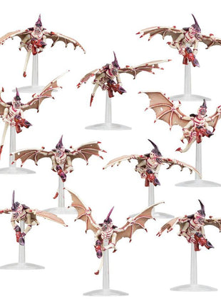 Dit is een afbeelding van het miniatuur Gargoyles - Tyranids voor het spel Warhammer, te koop bij Tabletop Miniature Wargames spellenwinkel Speldorado in delft