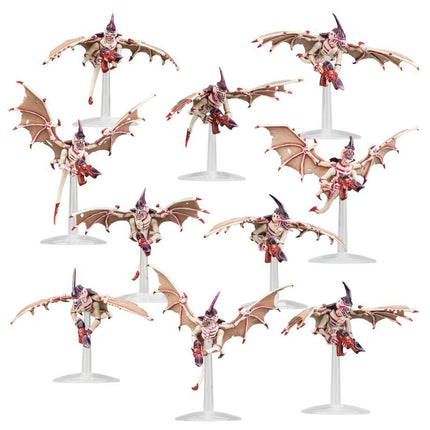 Dit is een afbeelding van het miniatuur Gargoyles - Tyranids voor het spel Warhammer, te koop bij Tabletop Miniature Wargames spellenwinkel Speldorado in delft