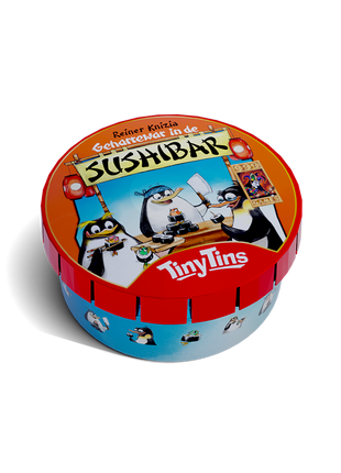 Geharrewar in de Sushibar- tiny tins